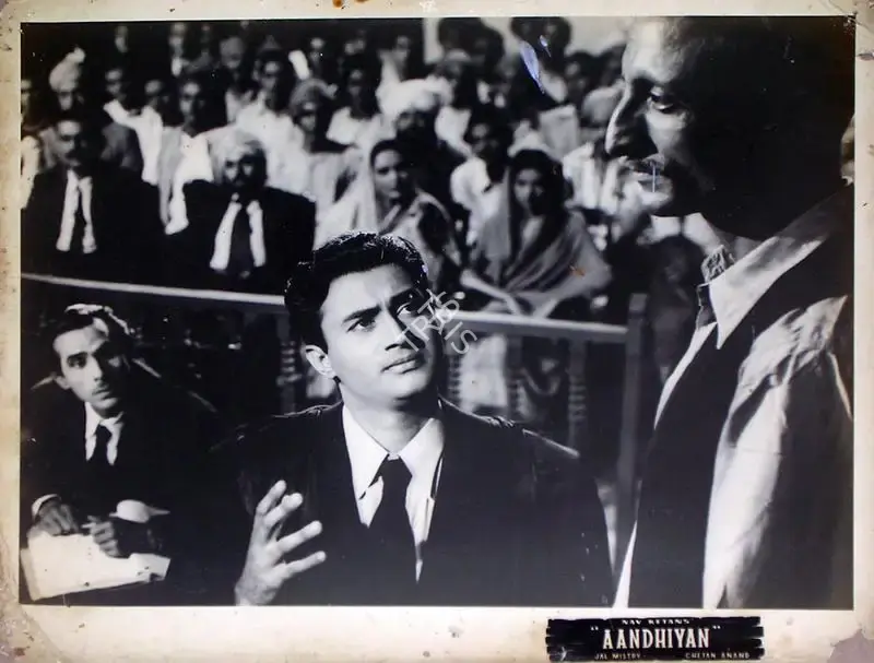 Jal Mistry (Cinematographer), Aandhiyan, 1952, Lobby Card