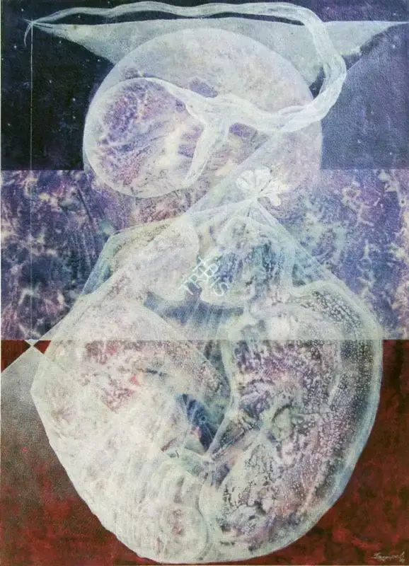 Jayapal Panicker (Artist), Life, 1991, Painting