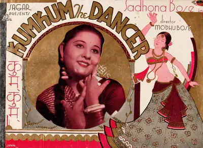 Modhu Bose (Director), Kumkum The Dancer, 1940, Song-Synopsis Booklet