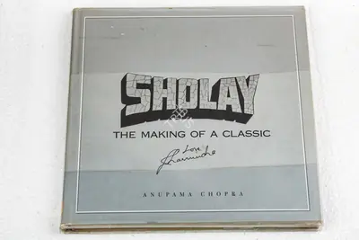Anupama Chopra (Author), Sholay: The Making of a Classic, 2001, Authored Book