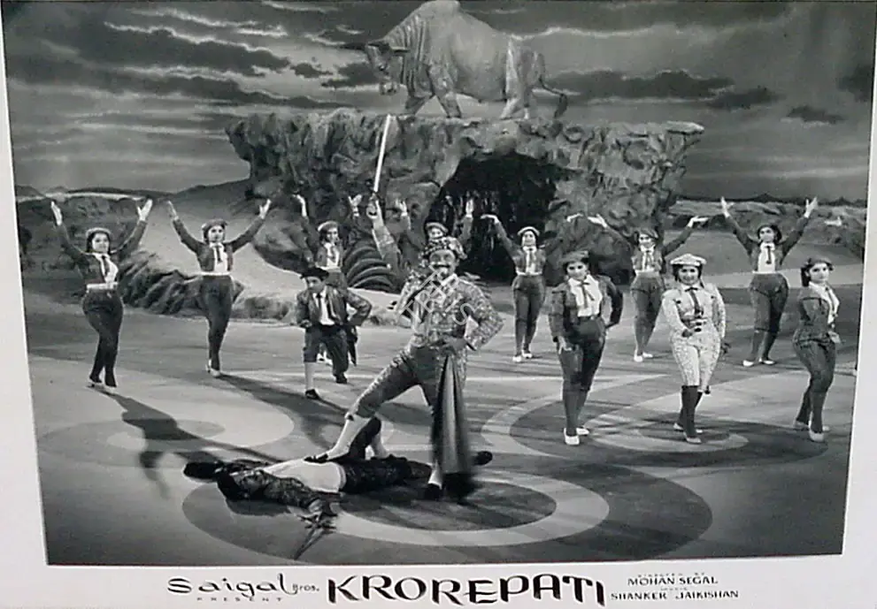 Mohan Segal (Director), Krorepati, 1961, Lobby Card