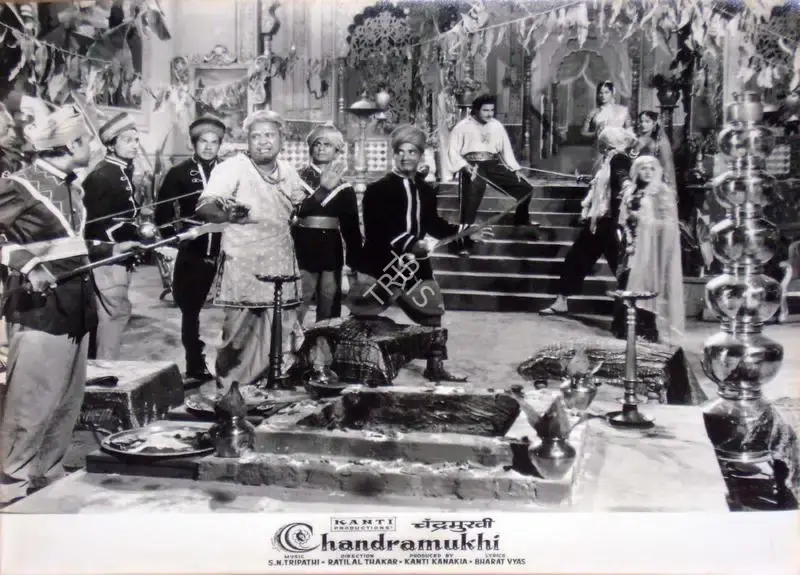 Kanti Kanakia (Producer), Chandramukhi, 1960, Lobby Card