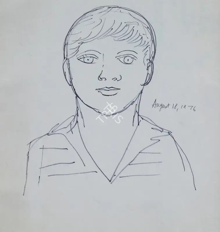 F.N. Souza (Artist), Untitled, 1976, Drawing