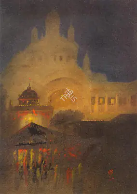 Tagore, Gaganendranath (Artist). The Illumination Of The Shadow, n.d. | Painting, 2009 · Bonhams