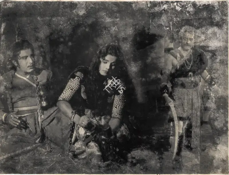 Dhirubhai Desai (Director), Jai Bhavani, 1961, Photographic Still