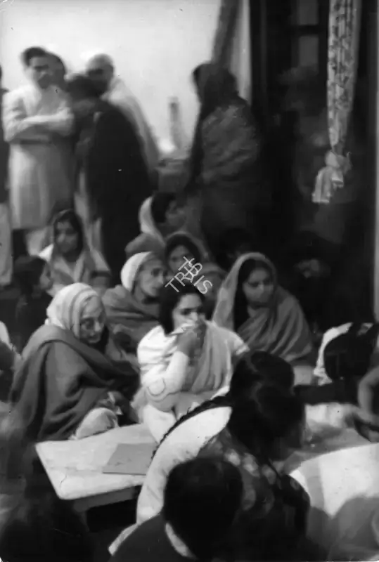 Henri Cartier-Bresson (Photographer), Devotees at Birla House overcome with grief, 30 January 1948, 1948, Contemporary Photograph