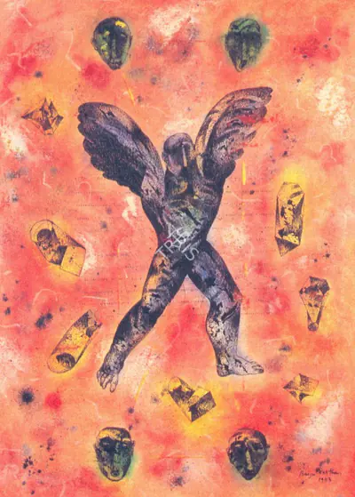 Baiju Parthan (Artist), Untitled, 1993, Painting