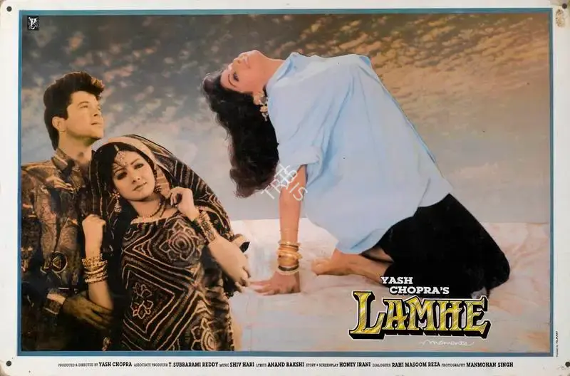 Manmohan Singh (Cinematographer), Lamhe, 1991, Lobby Card