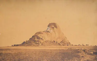 Capt. Linnaeus Tripe (Photographer), The Elephant Rock, 1858, Antiquarian Photograph