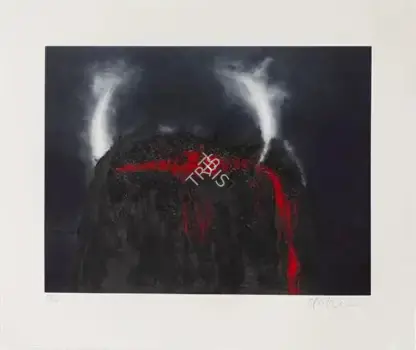 Anish Kapoor (Artist), From a Dark House in Delhi, 2021, Graphic Art