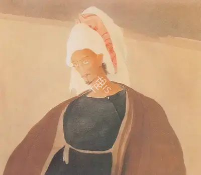 M.A.R. Chughtai (Artist), Majnu, Painting