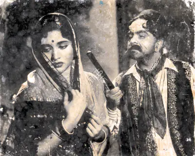 M.N. Malhotra (Cinematographer), Sadhna, 1958, Photographic Still