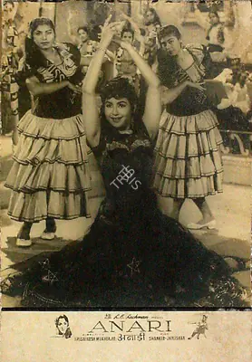 Jaywant Pathare (Cinematographer), Anari, 1959, Lobby Card
