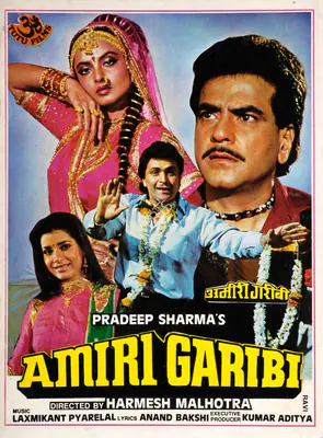 Pradeep Sharma (Producer), Amiri Garibi, 1990, Song-Synopsis Booklet