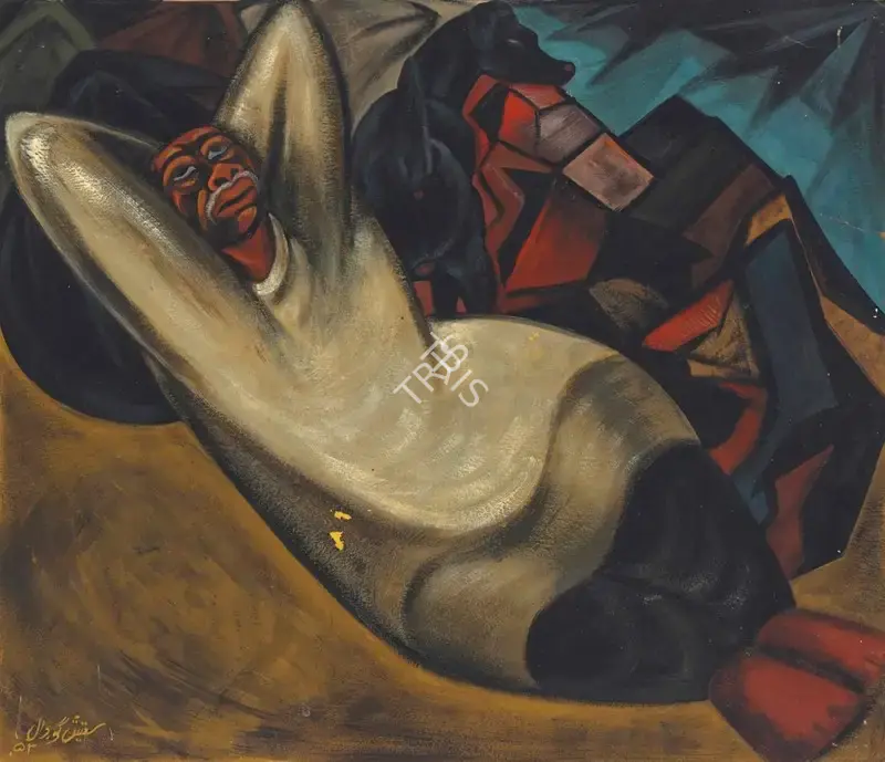 Satish Gujral (Artist), Untitled, 1953, Painting