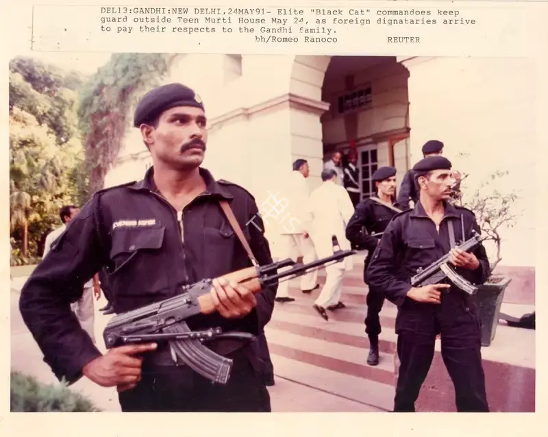 Romeo Ranoco (Photographer), Del13: Gandhi: New Delhi, 24May91, 1991, Contemporary Photograph