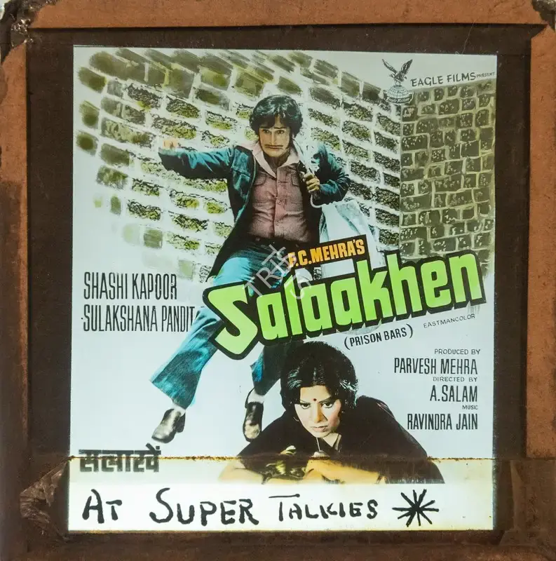 Paresh Mehra (Producer), Salaakhen, 1975, Glass Slide