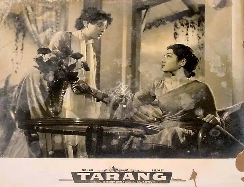 Basudev Sinha (Producer), Tarang, 1952, Lobby Card