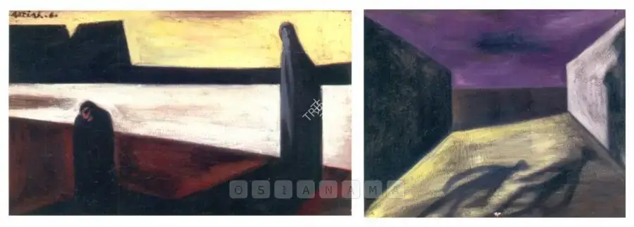 Satish Gujral (Artist), Rise Of Lazarus, 1960, Painting
