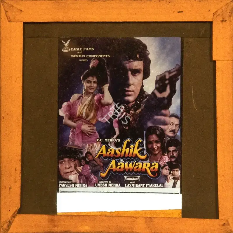 Parvesh Mehra (Producer), Aashik Aawara, 1993, Glass Slide