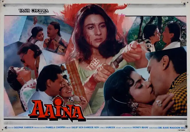 Pamela Chopra (Producer), Aaina, 1993, Lobby Card