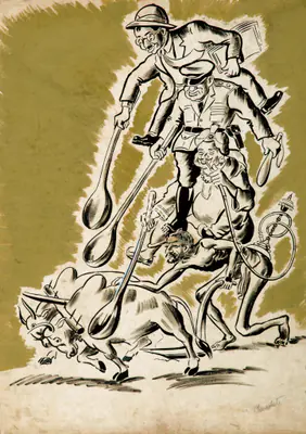 Chittaprosad (Artist), Untitled, 1945, Painting