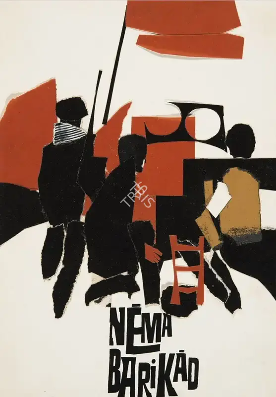 Otakar Vavra (Director), Silent Barricade, 1949, Small Poster