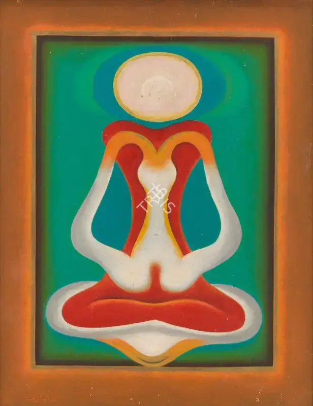 G.R. Santosh (Artist), Untitled, 1972, Painting