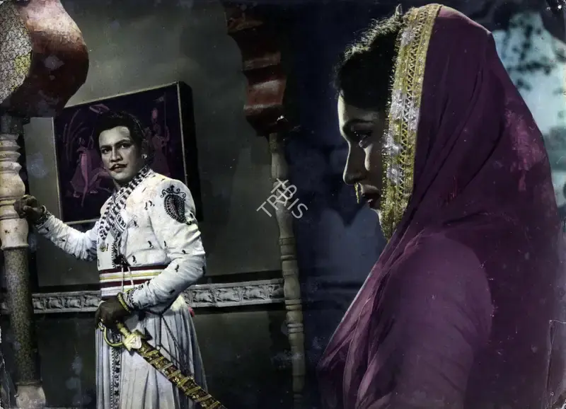 Ramchandra Thakur (Director), Veer Durgadas, 1960, Photographic Still
