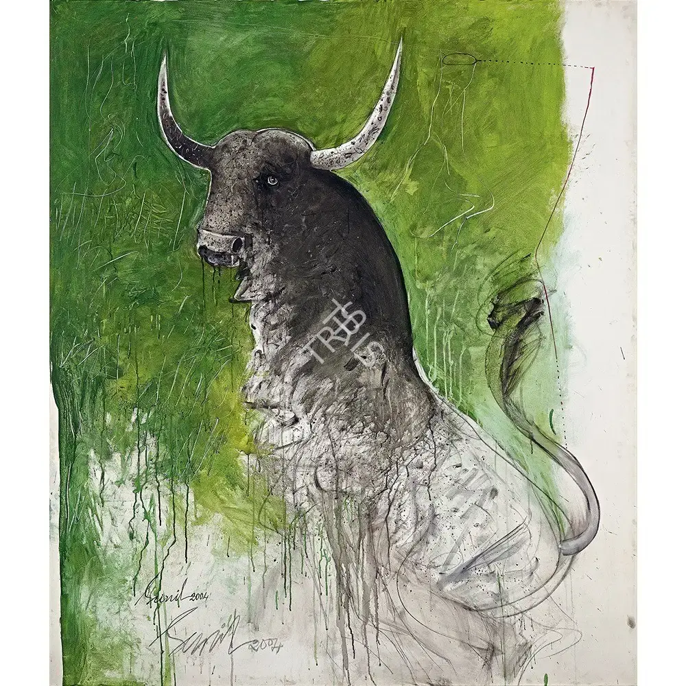 Das, Sunil (Artist). Untitled, 2004 | Painting, AG.Onl/30.03.23, 2023 · Asta Guru