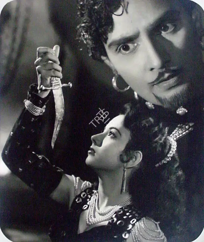 Anant Wadadeker (Cinematographer), Alibaba Aur Chaalees Chor, 1954, Photographic Still