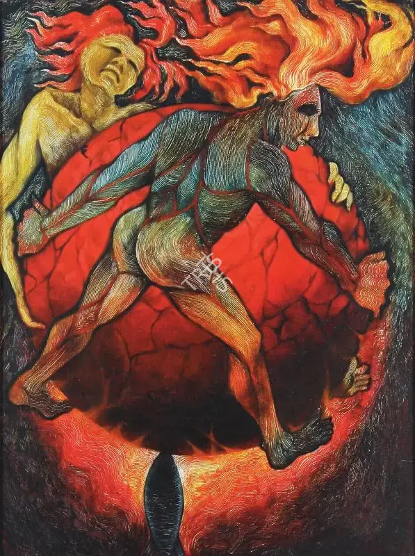 Badri Nath Arya (Artist), Untitled, 1975, Painting
