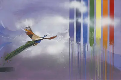 Pradosh Swain (Artist), After Black Cloud, 2011, Painting