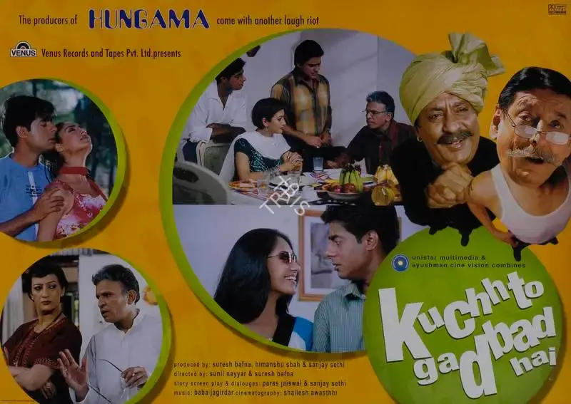 Suresh Bafna (Producer), Kuchh To Gadbad Hai, 2004, Lobby Card