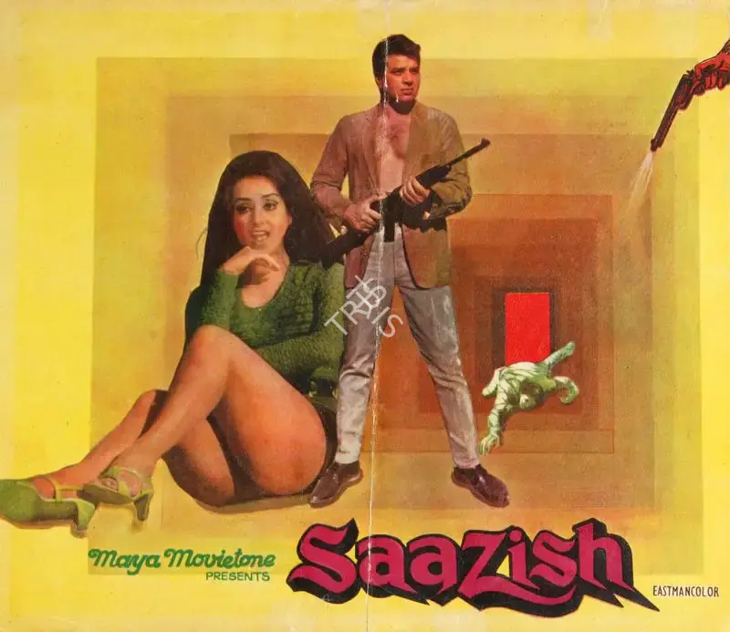 Kalidas (Producer), Saazish, 1975, Song-Synopsis Booklet
