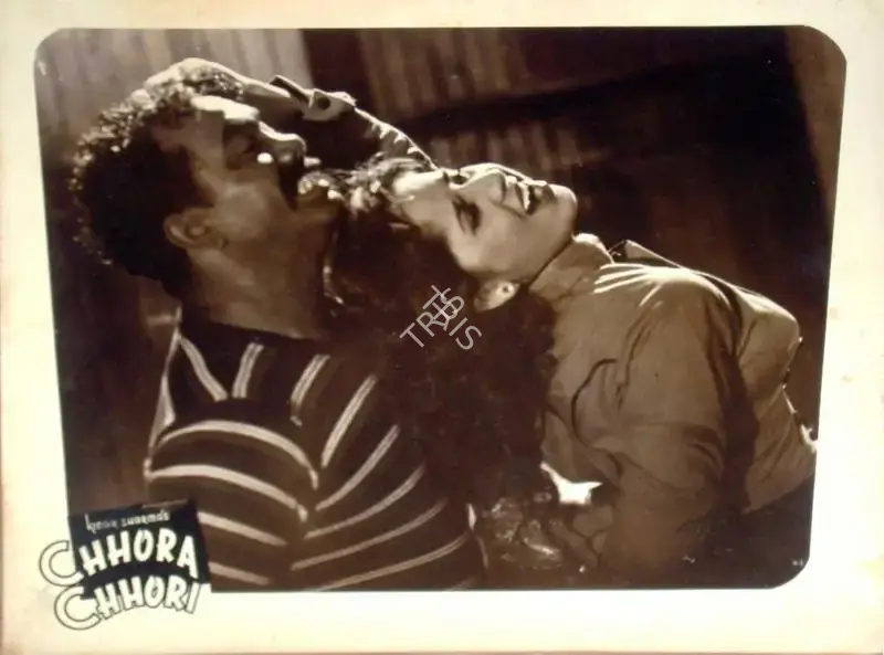 Kidar Sharma (Director), Chhora Chhori, 1955, Lobby Card