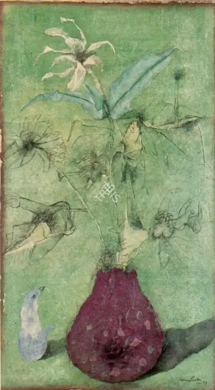 Manu Parekh (Artist), Still Life, 1997, Painting