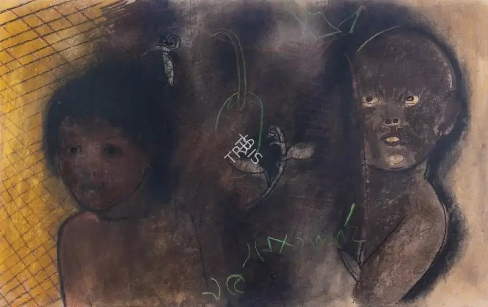 Ganesh Haloi (Artist), Untitled, 1995, Painting