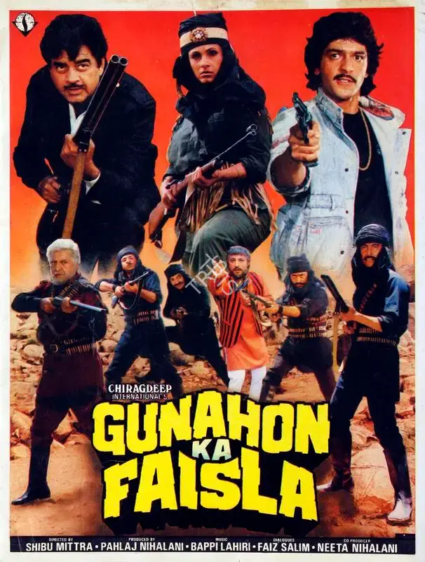 Pahlaj Nihalani (Producer), Gunahon Ka Faisla, 1988, Song-Synopsis Booklet