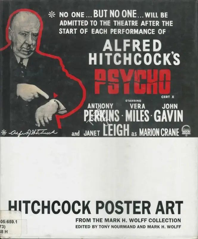 Tony Nourmand (Editor), Hitchcock Poster Art, 1999, Edited Book