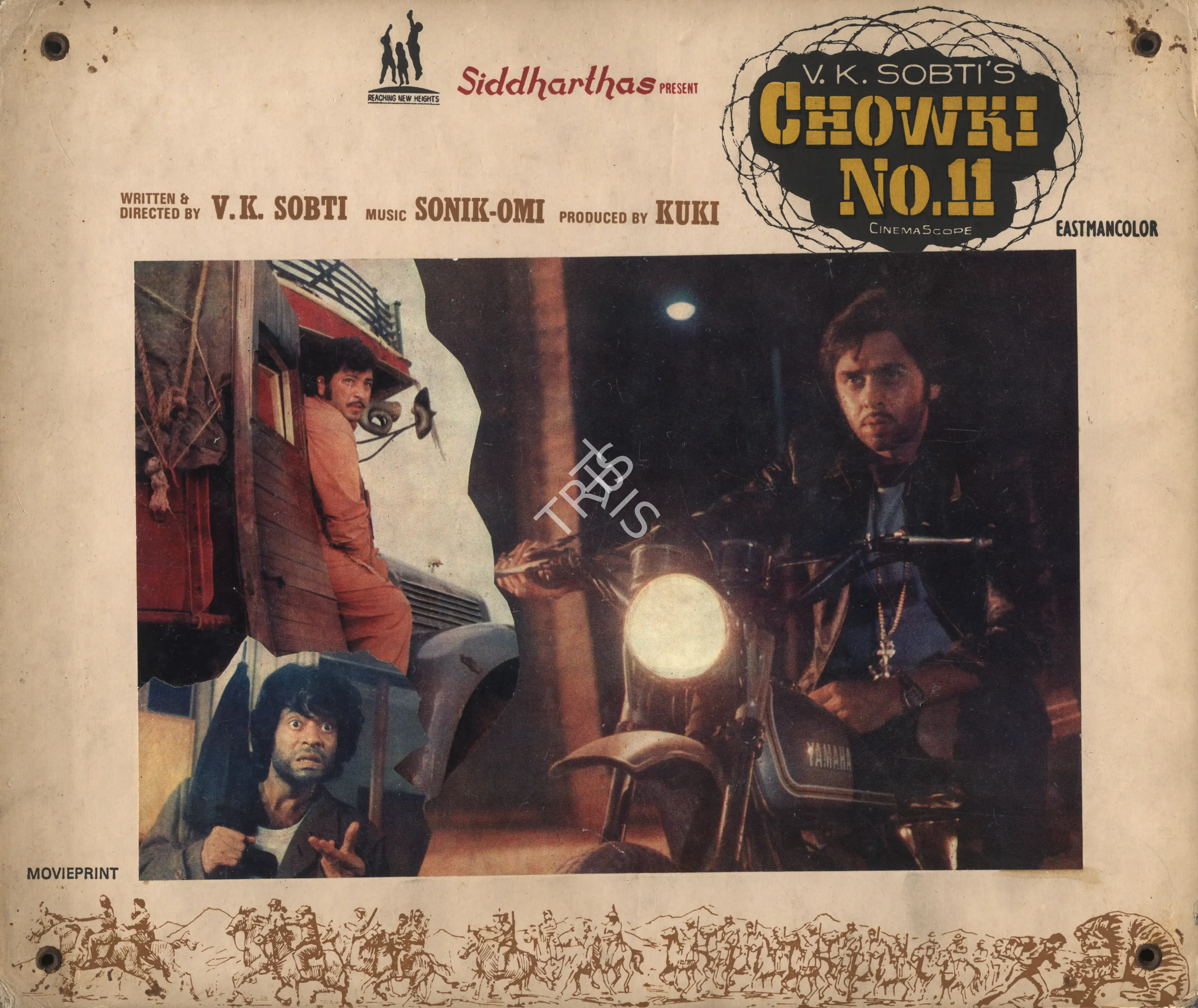 Kuki (Producer), Chowki No 11, 1978, Photographic Still Mounted on Lobby Card