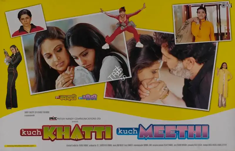 Rita Rawail (Producer), Kuch Khatti Kuch Meethi, 2001, Lobby Card