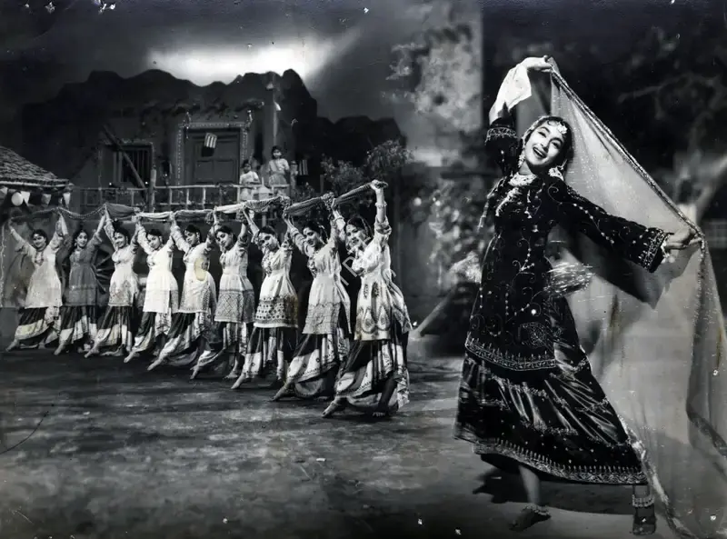 S.Ajit Singh (Producer), Kabhi Andhera Kabhi Ujala, 1958, Photographic Still
