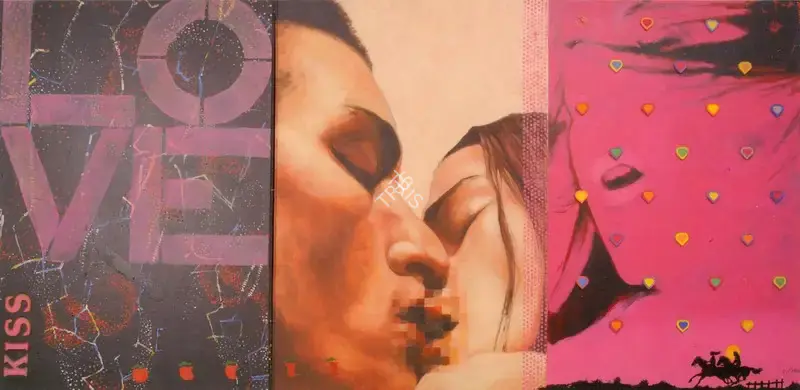 Ravi Kumar Kashi (Artist), What will people think?, 2002, Painting