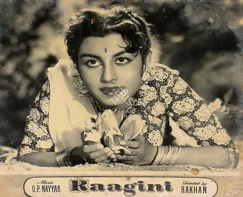 Ashok Kumar (Producer), Raagini, 1958, Lobby Card