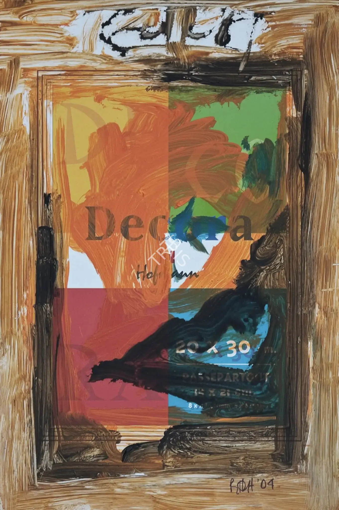 S.H. Raza (Artist), Swapna, 2005, Painting