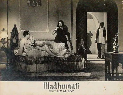 Dilip Gupta (Cinematographer), Madhumati, 1958, Lobby Card