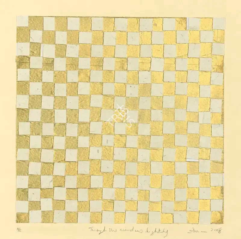 Zarina Hashmi (Artist), Through The Window Lightly, 2008, Collage