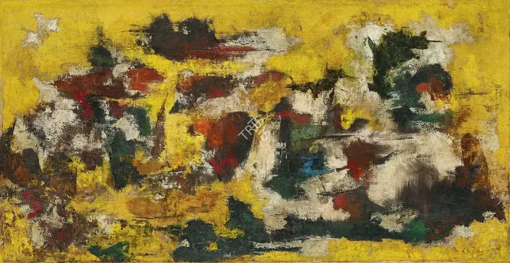 Krishen Khanna (Artist), Untitled, 1959, Painting