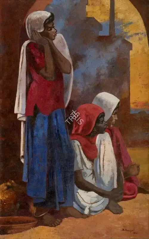 B.C. Sanyal (Artist), Untitled, Painting
